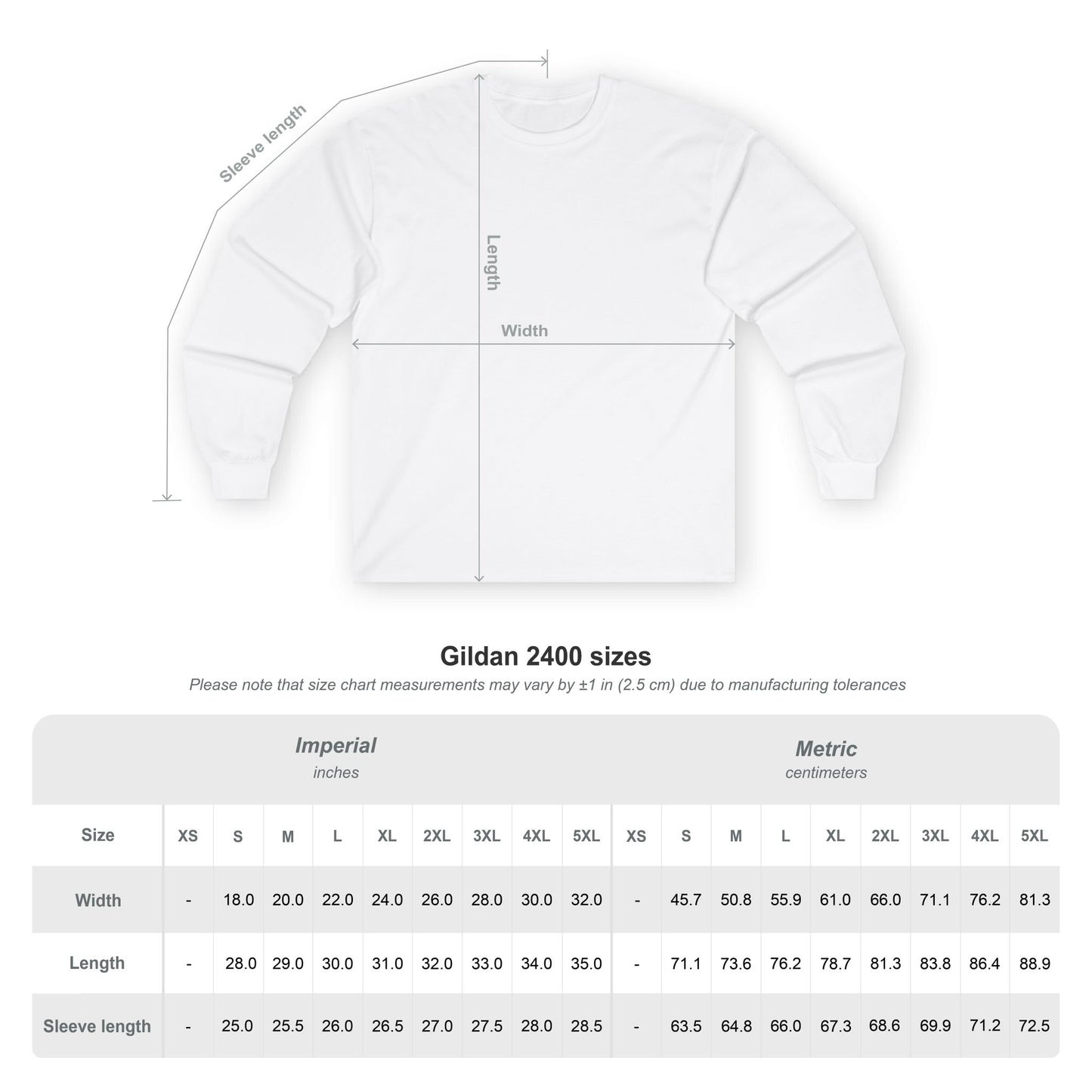 Novem Long Sleeve Tee (Cotton)