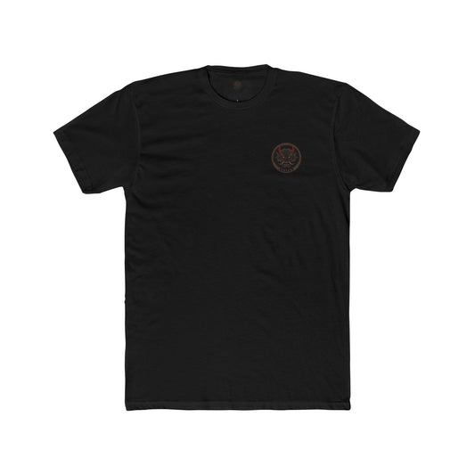 Novem Vintage-Inspired Cotton Crew Tee